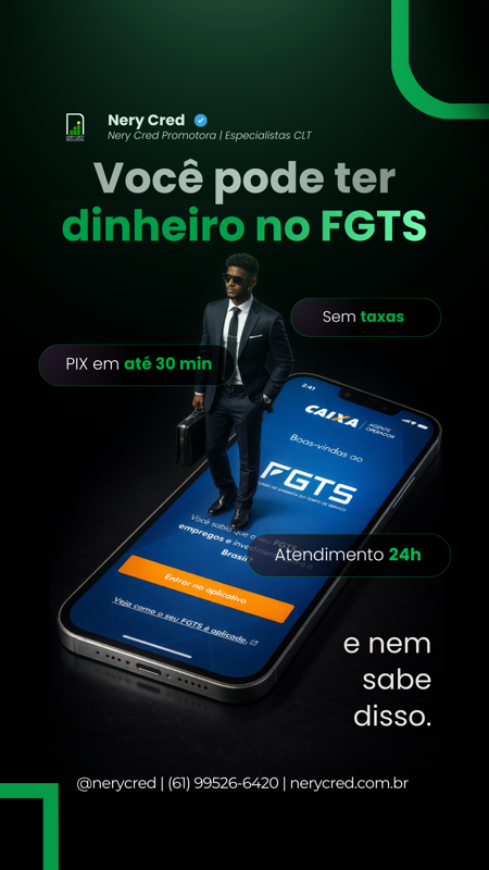 Você pode ter dinheiro no FGTS